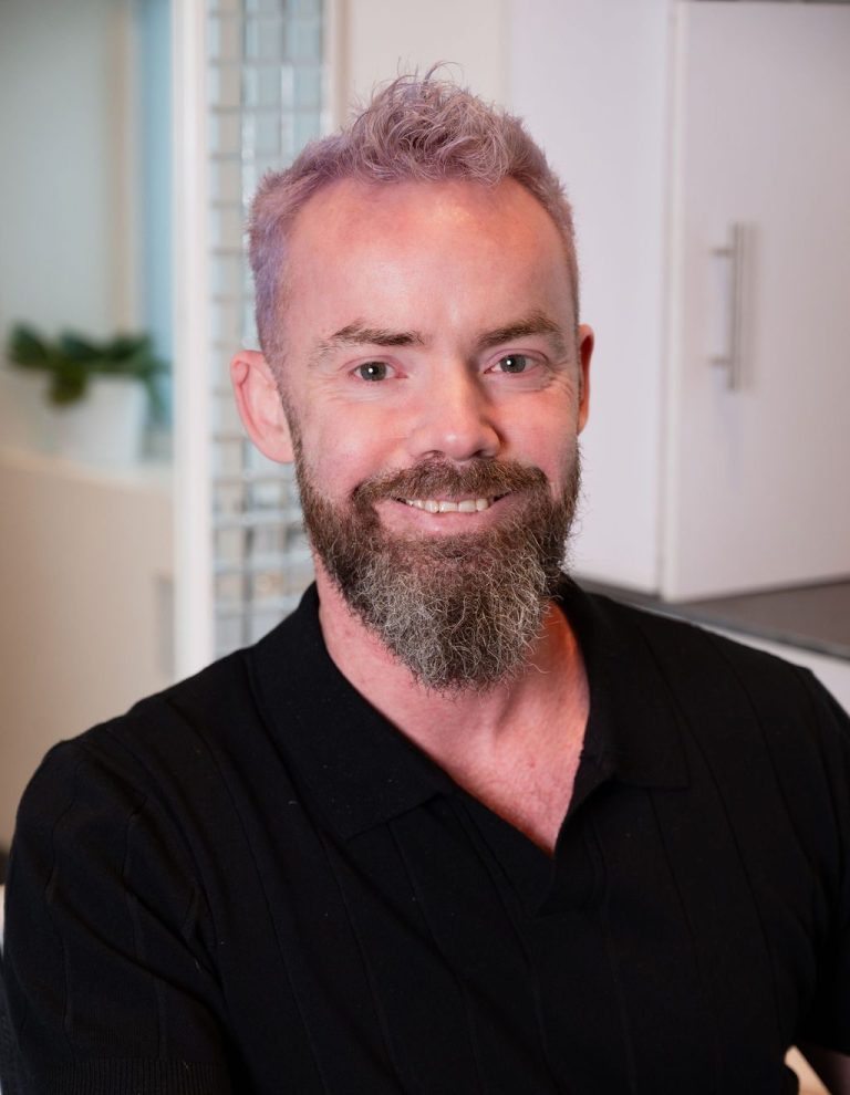 Matt Tassone, hairstylist at Murraki Salon in Boise, recognized by guests for exceptional service, blonding, barbering, and personalized hair care.